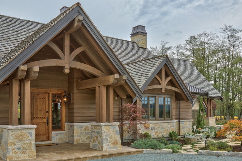 Wooden Homes - Jaheny Custom Builders
