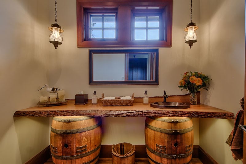 Unique Wooden Vanity Countertops - Jaheny Custom Builders