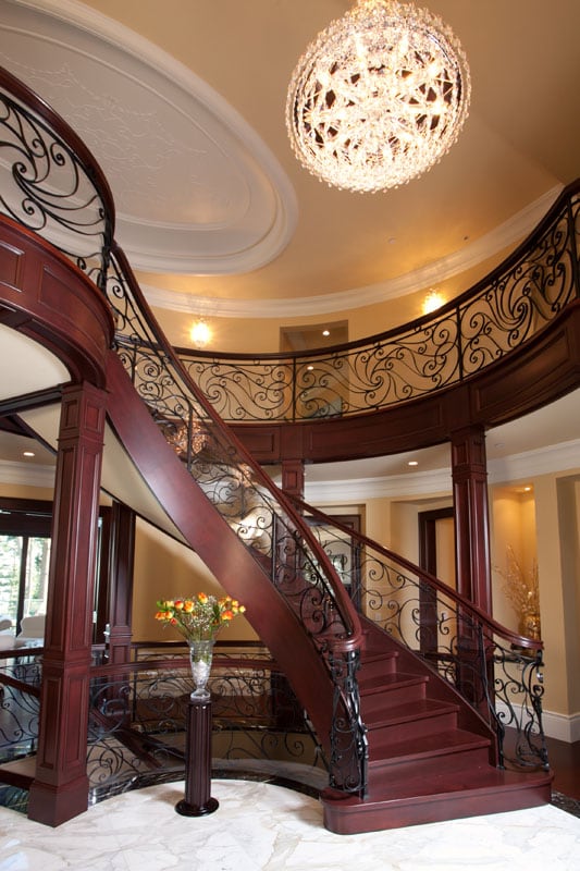Staircase Decorating Ideas - Jaheny Custom Builders